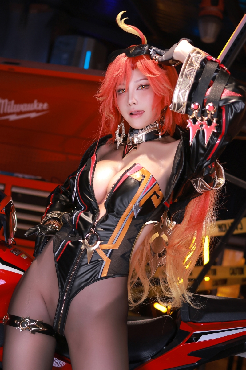 水淼Aqua#2月 原神玛薇卡【62P-92MB】微博图片