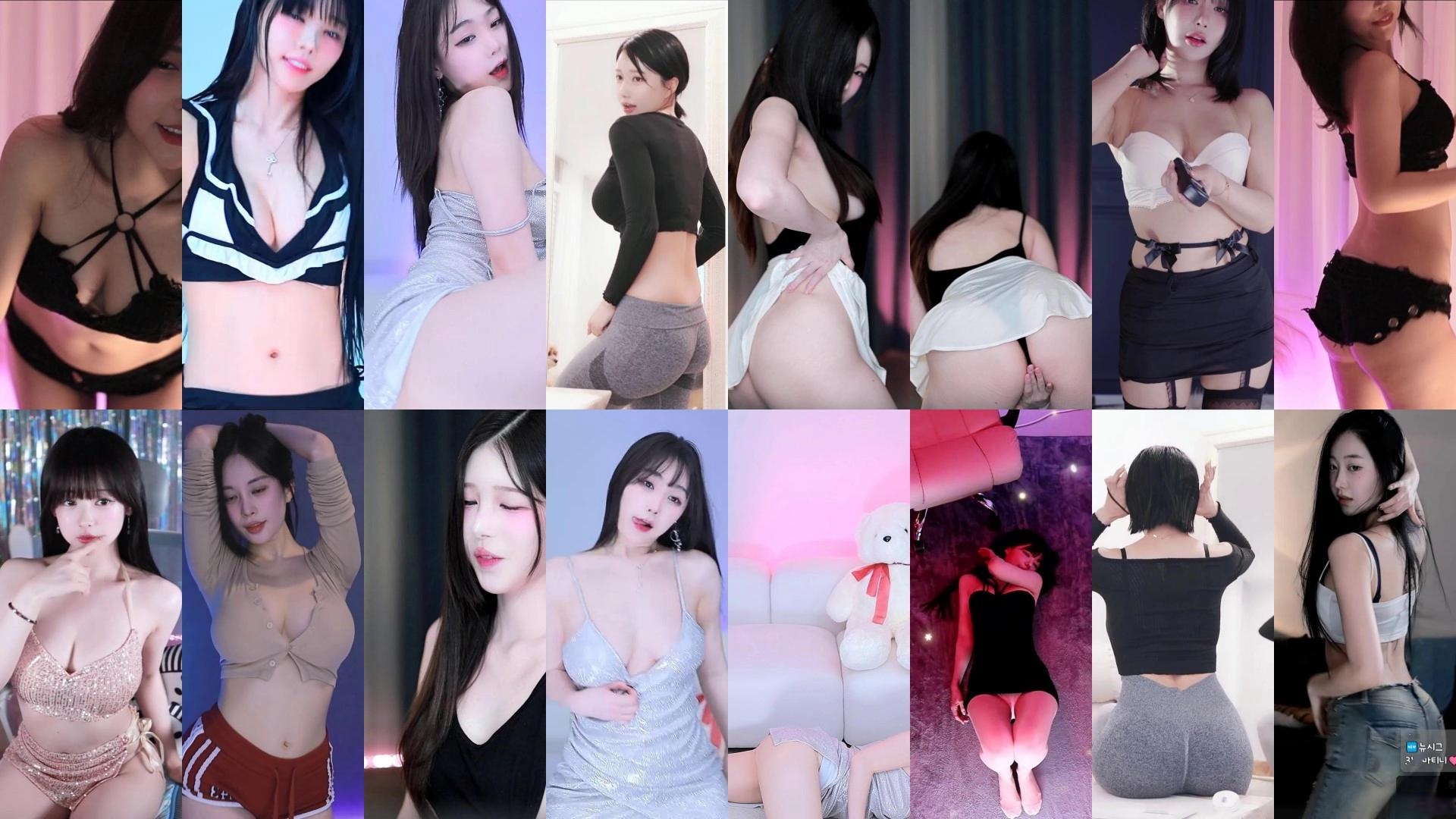 AfreecaTv韩国BJ 2025年3月21-22日录制舞蹈合集-热舞主播视频