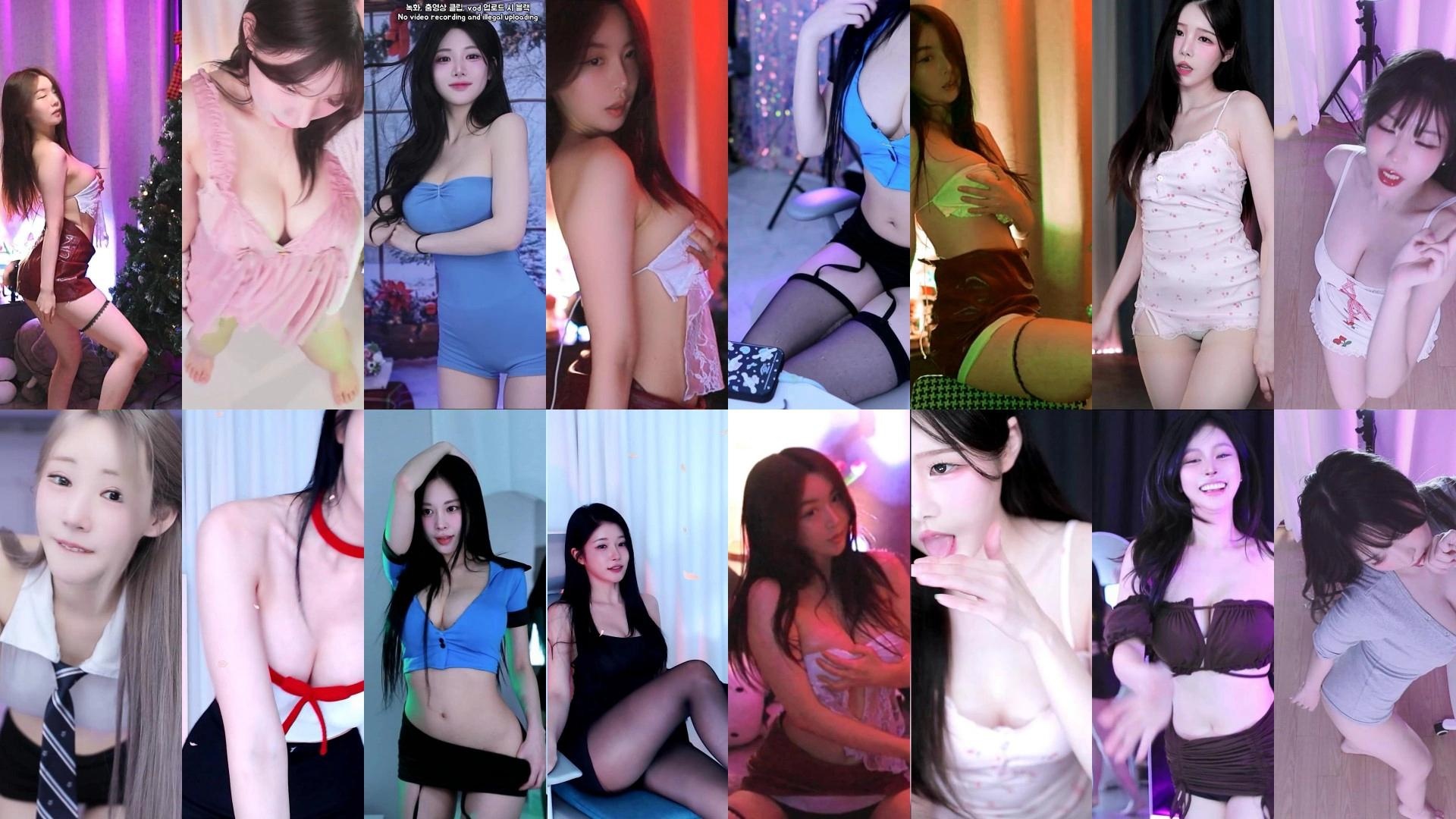 AfreecaTv韩国BJ 24年12月29日录制舞蹈合集-素材分享