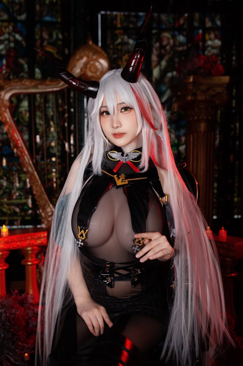 幼愛youmeko – 碧蓝航线 埃吉尔图片集欣赏