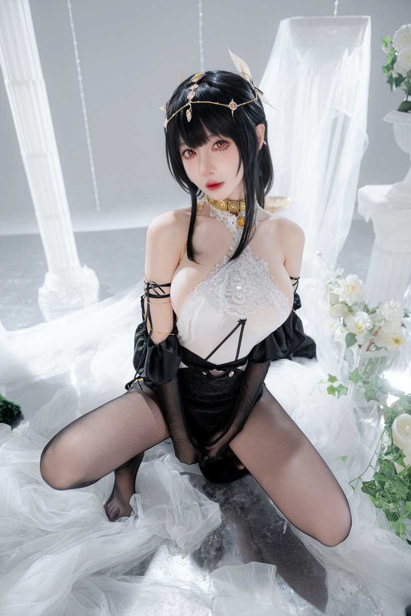 Shika小鹿鹿 碧蓝航线 镇海cos图片欣赏