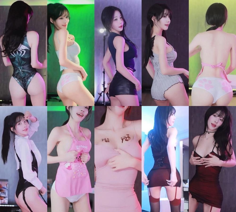 Sooptv韩国BJ godsehee 25年2月精选舞蹈-跳舞素材