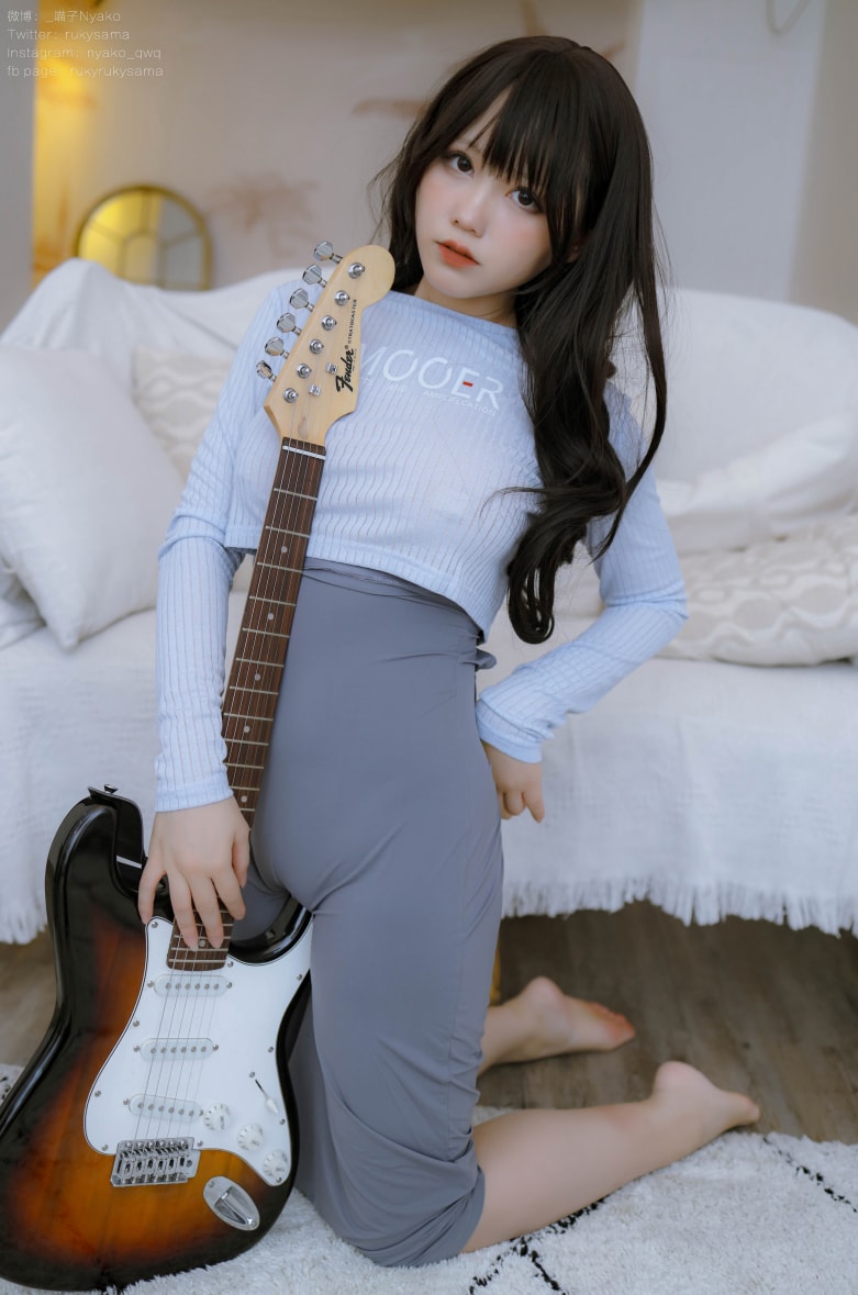 Nyako喵子 吉他妹妹连衣裙最新整理