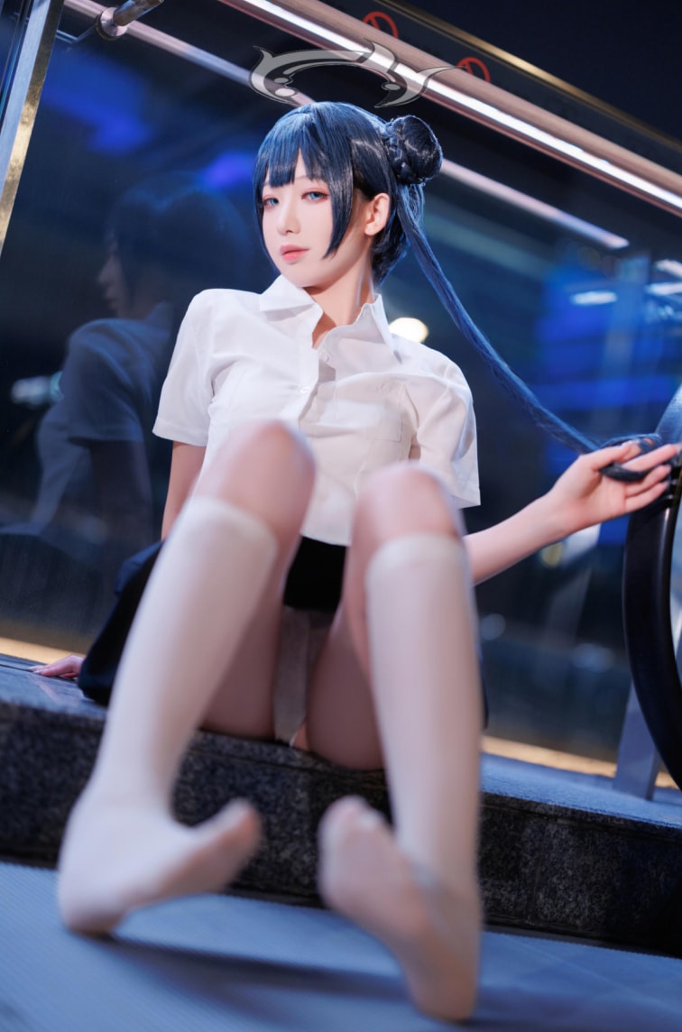 封疆疆v 妃咲JK美丽的女生cos图片