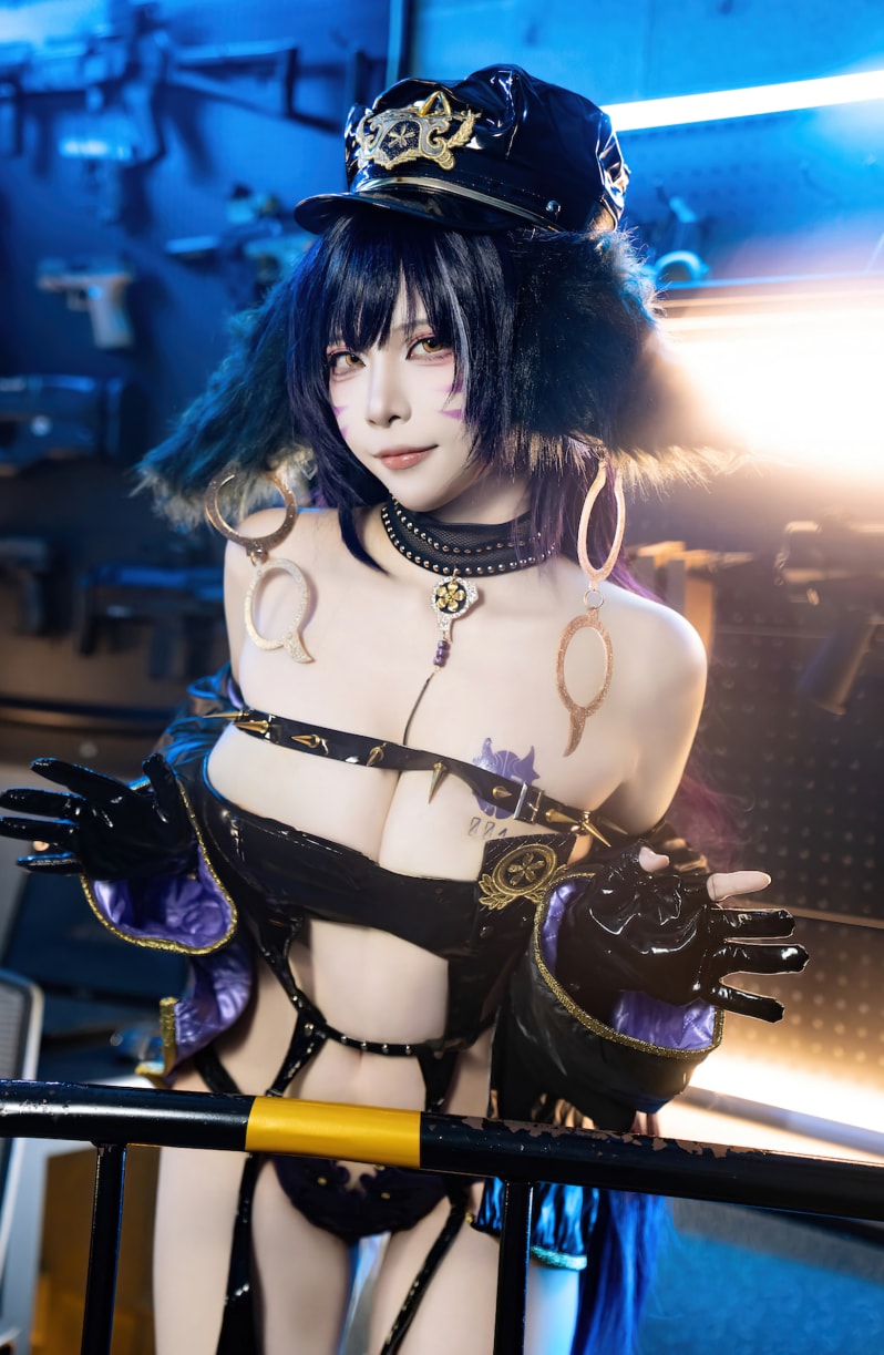 二佐Nisa – 碧蓝航线 武藏 女警美丽的图片欣赏