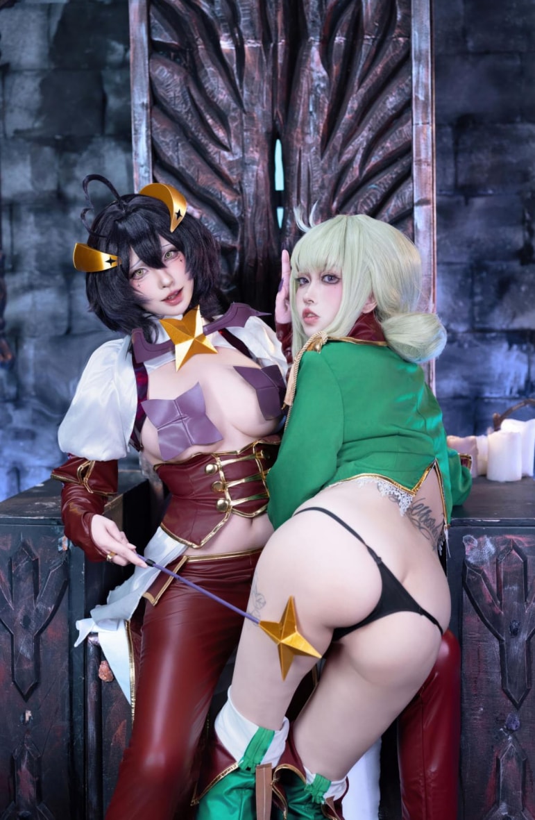 清水由乃 &猪突猛蛋-柊舞缇娜&阿良河琪舞收藏起来吧