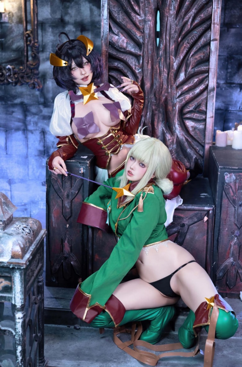 清水由乃 &猪突猛蛋-柊舞缇娜&阿良河琪舞收藏起来吧