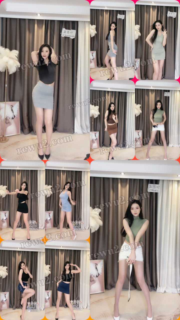 【抖音主播】圈圈吖直播跳舞 无水印 （37v/1.66g）-超赞超棒！