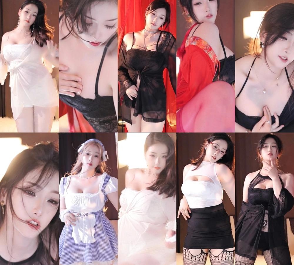 虎牙直播嘉映、肉肉精选整活跳舞合集-真人舞蹈