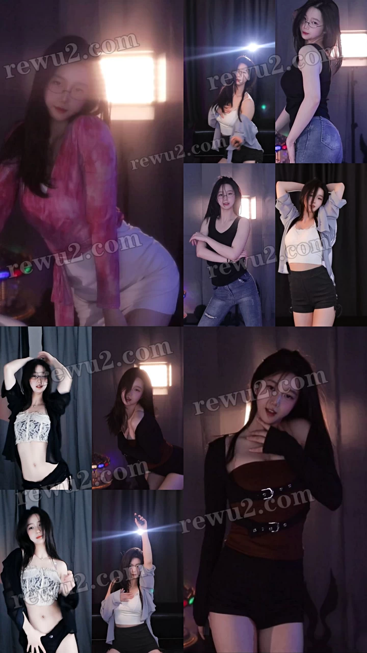 【斗鱼主播】晚柠 精选跳舞福利（5V541M）-超赞超棒！