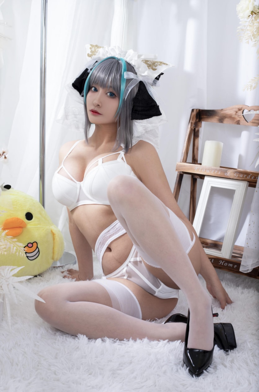 洛璃LoLiSAMA 柴郡同人内衣图片在哪看？