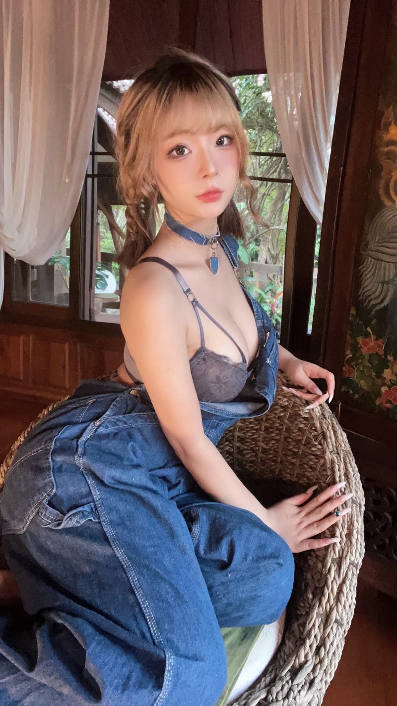 yuuhui玉汇 背带裤妹妹【41P-1V210MB】 yuuhui玉汇 背带裤妹妹【41P-1V210MB】