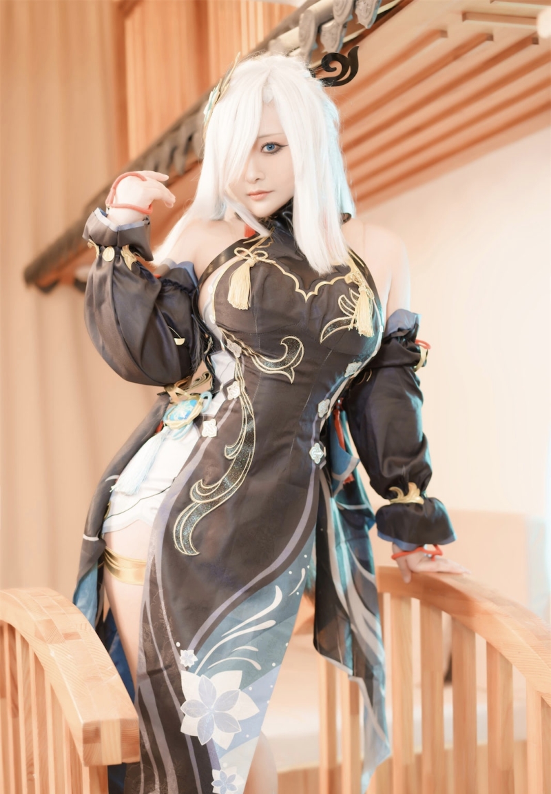 洛璃LoLiSAMA 原神 申鹤冷花幽露 洛璃LoLiSAMA 原神 申鹤冷花幽露