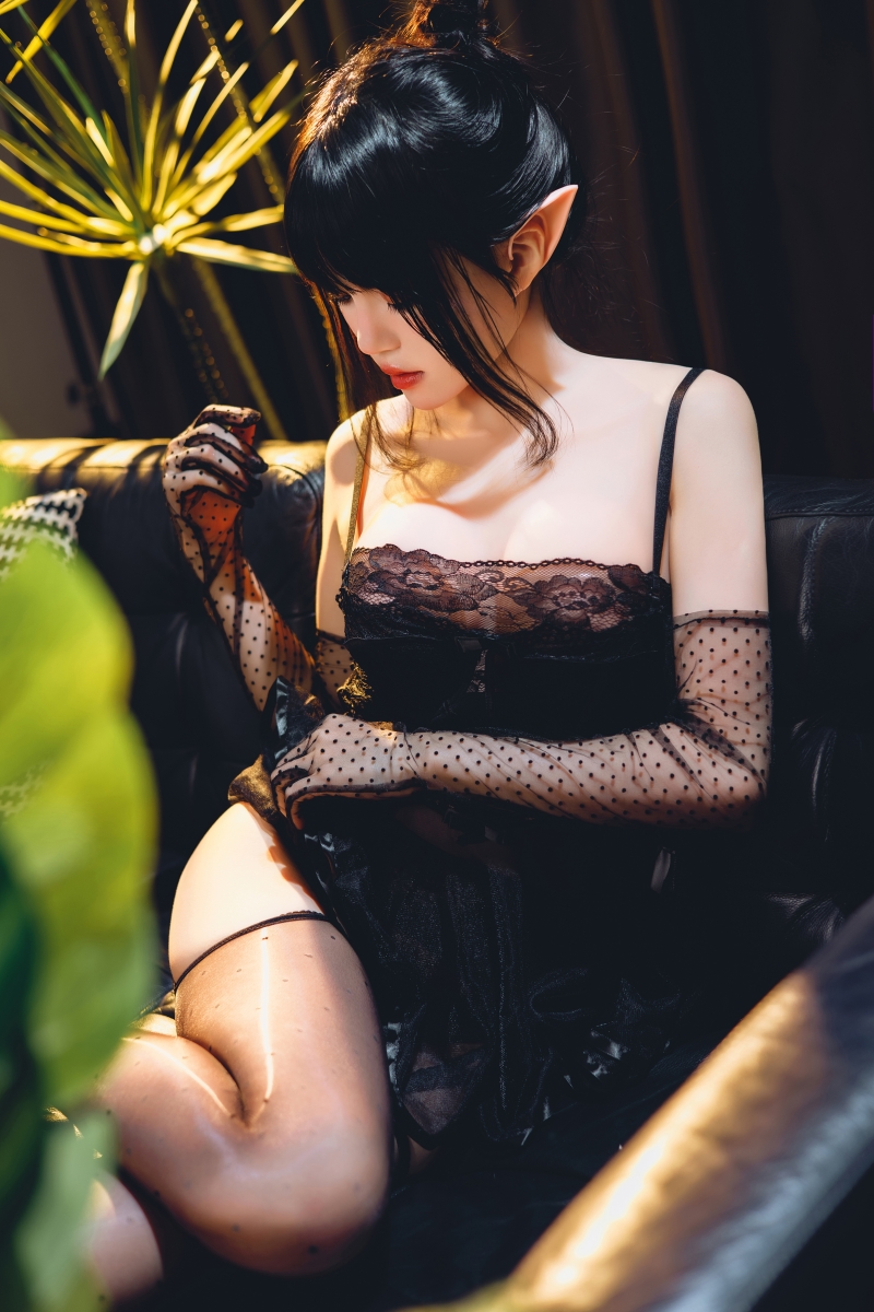 桜桃喵 精灵夜纱【43P-581MB】 桜桃喵 精灵夜纱【43P-581MB】