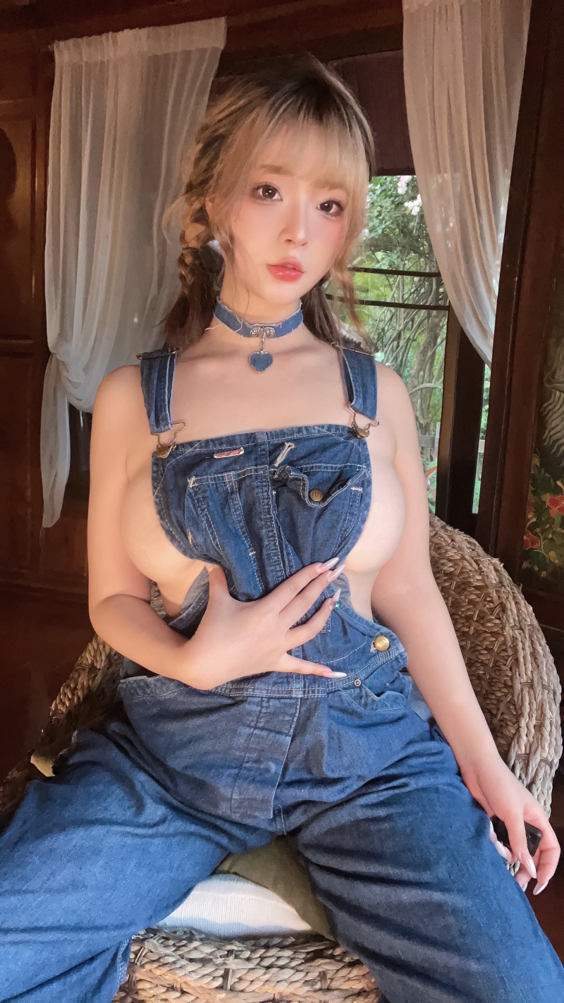 yuuhui玉汇 背带裤妹妹【41P-1V210MB】 yuuhui玉汇 背带裤妹妹【41P-1V210MB】